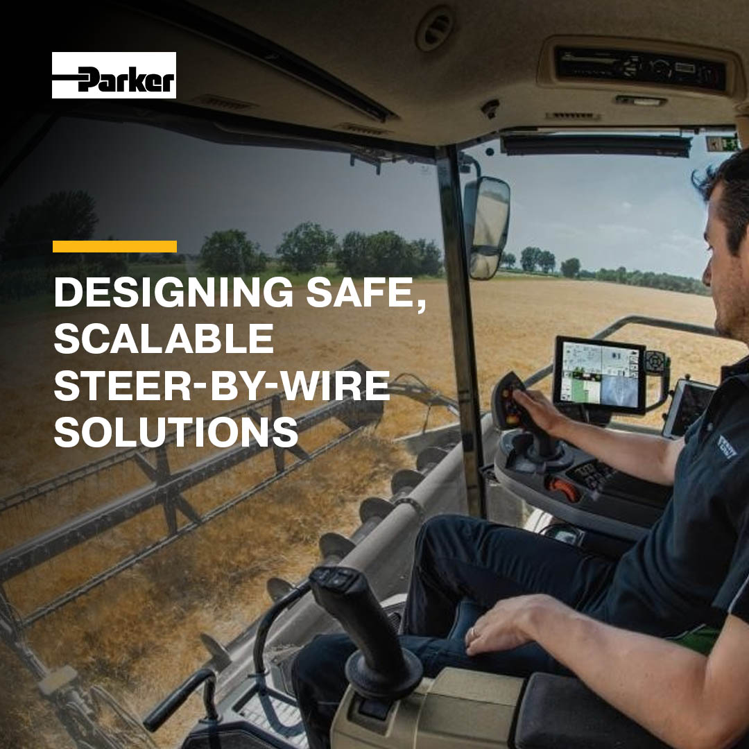 Whether you’re working on electrified machines, autonomous platforms, or modernizing off‑highway steering, this webinar gives you the engineering insight to accelerate development and reduce risk. prker.co/43eF3I4

#AutonomousVehicle #FutureMobility #SteerByWire