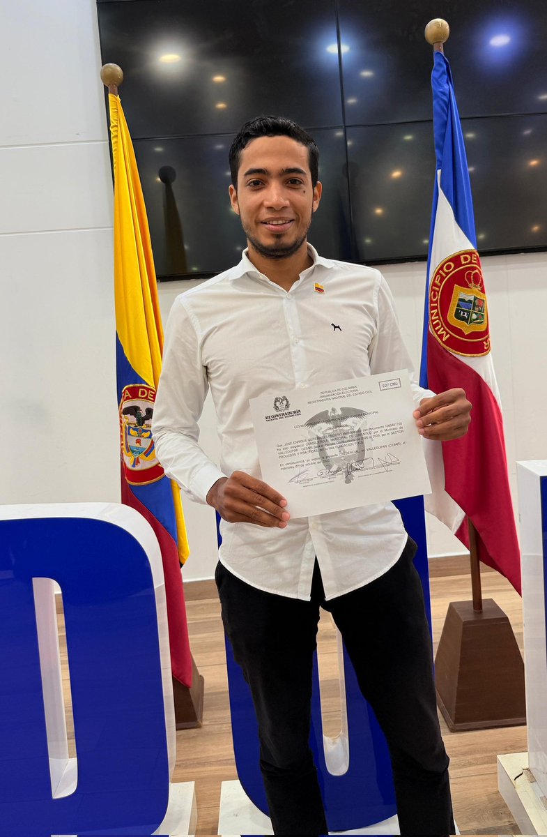 He llevado una vida a plenitud, me siento orgulloso de lo que he logrado en mi corta pero tan sustancial vida.

En éstos momentos,  la democracia me faculto,  para responderle a las juventudes y en mi deber constitucional, así  actuaremos #FUCS 💪🏼🇨🇴