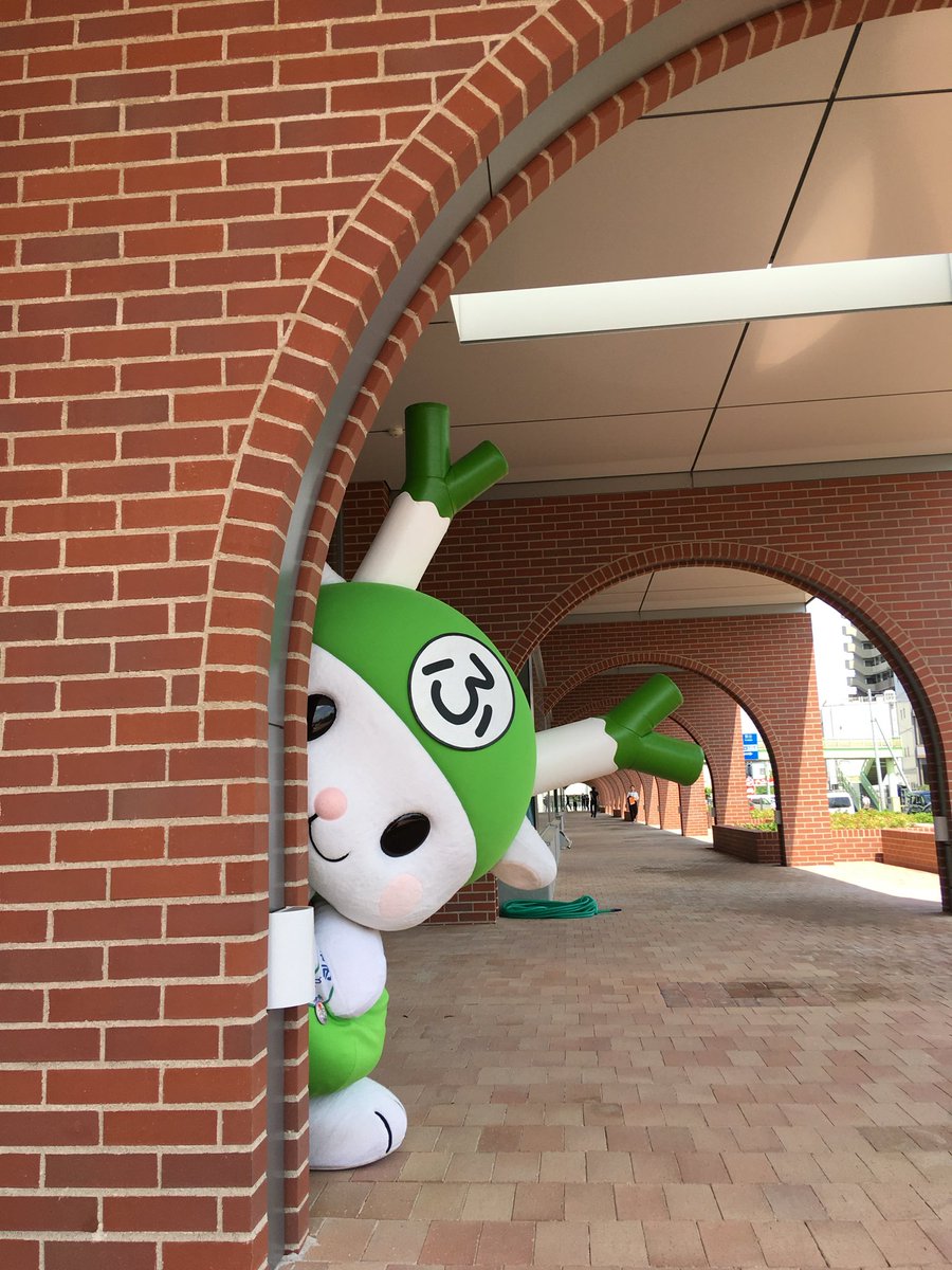 おはよ♪ 今日の深谷は青空の快晴で、強い風が吹いているよぉ！風で