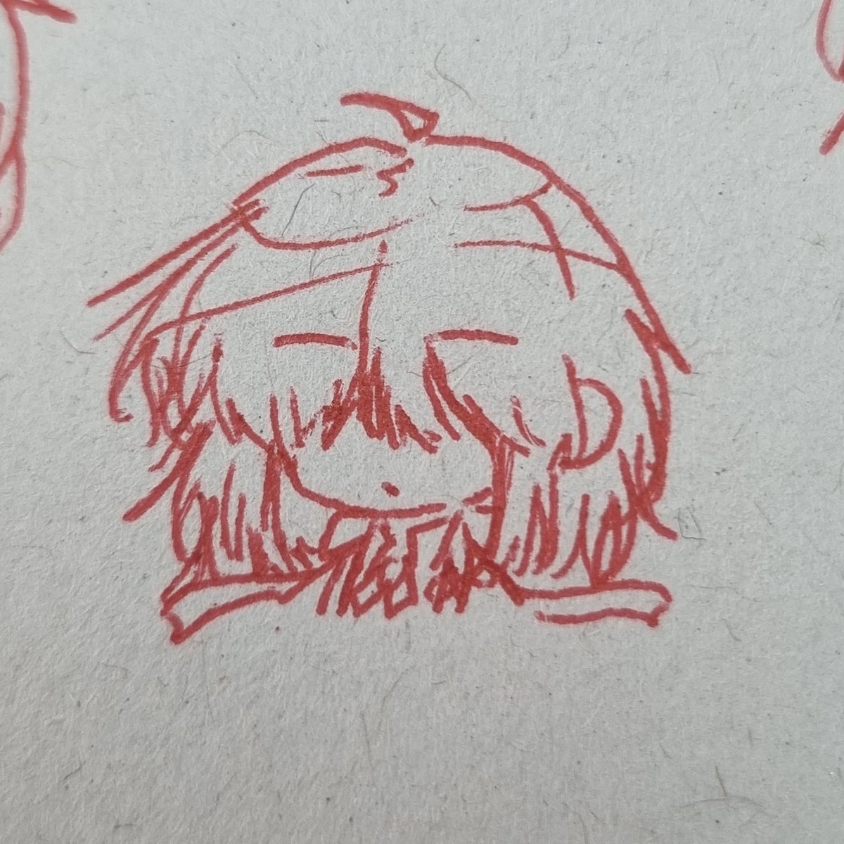 편이든 낙서한거...
패드에 그리질 않고 노트에만 그린터라..
그냥 복실복실이 좋아요