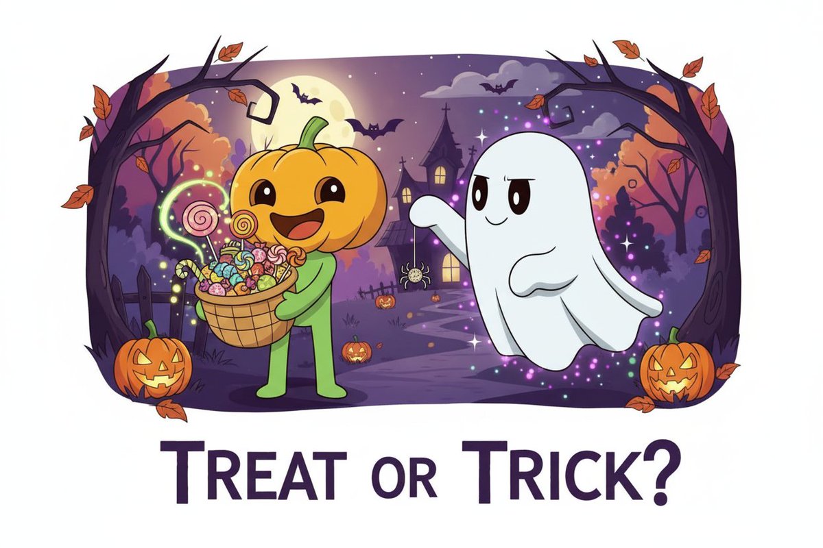 0xakweb3's tweet image. Accept my entry ⛔
$TRICK or $TREAT ????
@tricktreatfun