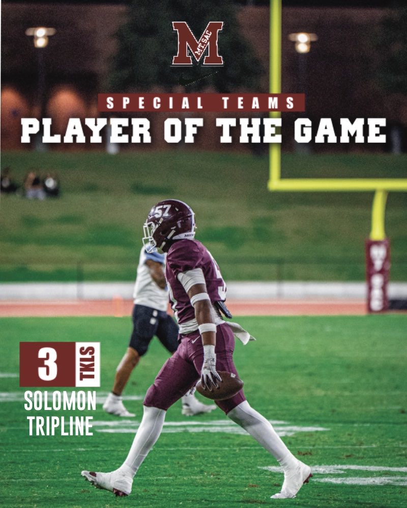 Special Teams players of the game 💪🏼