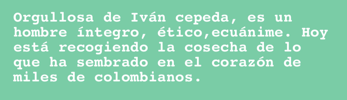 Hoy gana <a href="/IvanCepedaCast/">Iván Cepeda Castro</a>  y ganamos quienes seguimos creyendo con fuerza en el proyecto del cambio. Pese a las trabas y sabotaje que se vio reflejado en los territorios para evitar que las comunidades salieran a ejercer el derecho democrático.