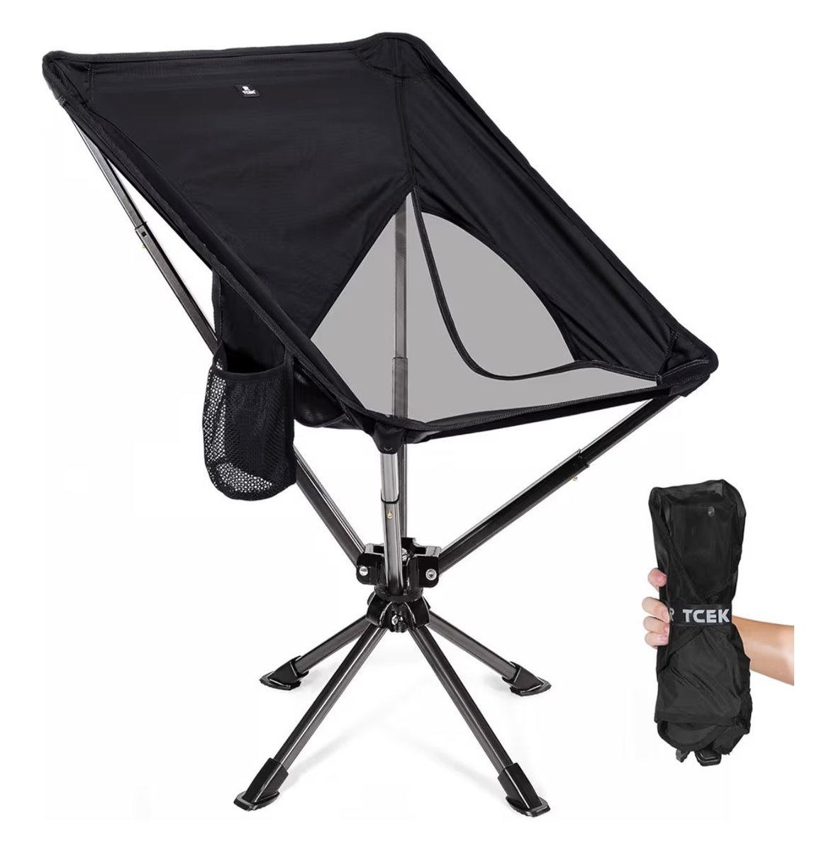 Should I splurge for volleyball? I sit on gym floors so often for 🏐practices… but I have a camp chair. This would just fit in my bag and it spins lol!!