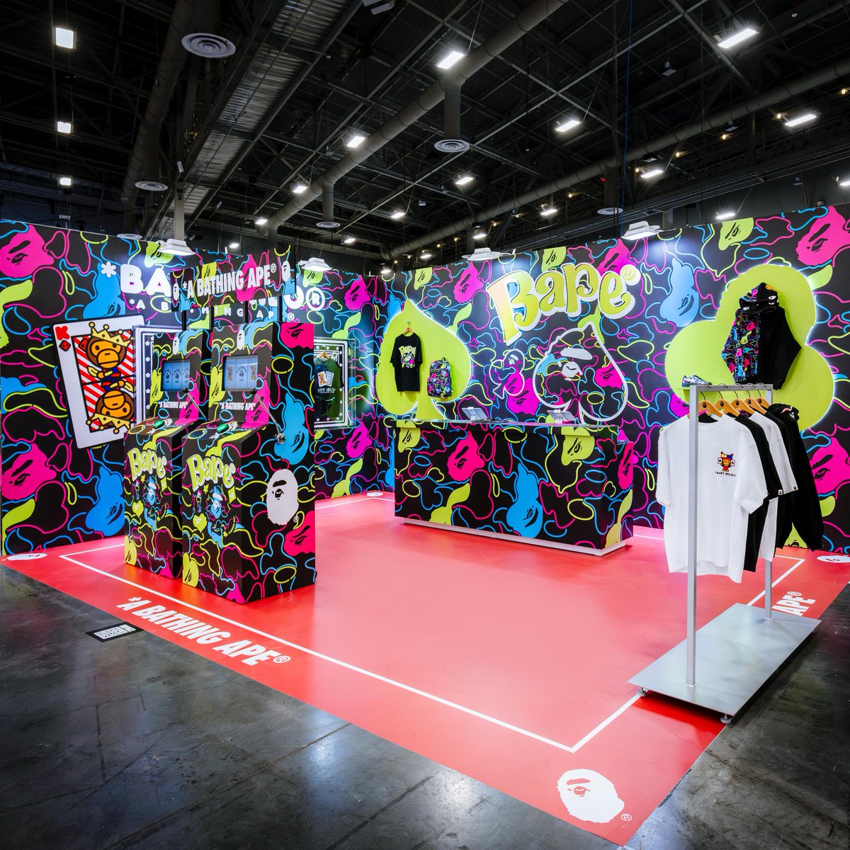 BAPEOFFICIAL's tweet image. BAPE®️ Joining Las Vegas ComplexCon 2025. 
  
Exclusive items in BAPE STORE®️ LAS VEGAS CAMO and BABY MILO®️ designs available at booth. 
  
📍Meet us at BOOTH F7 
  
@complexcon 

#BAPE #COMPLEXCON
