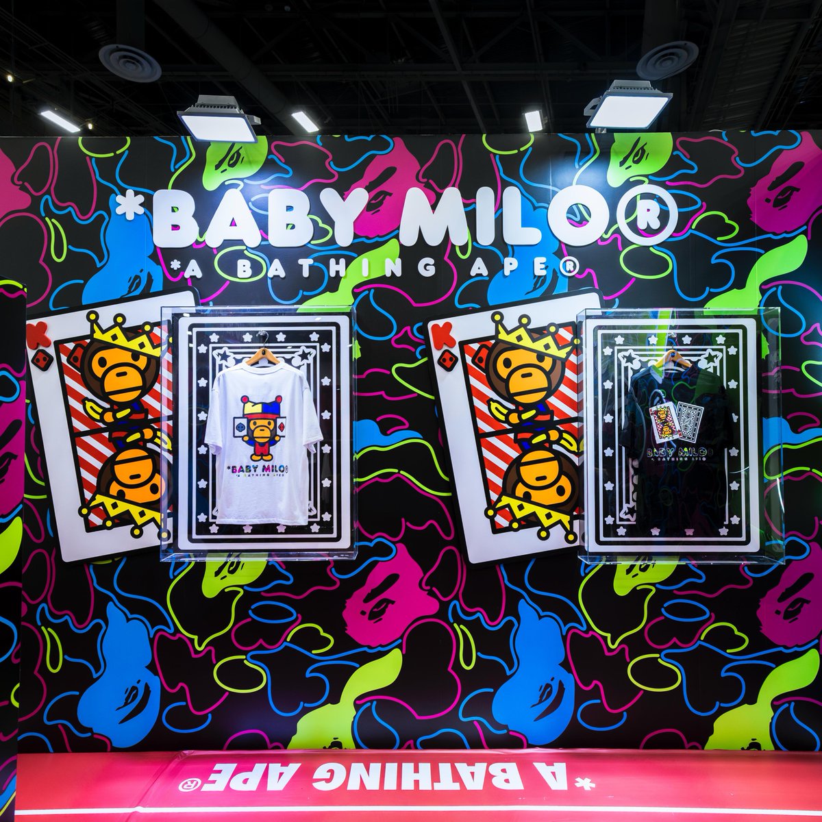 BAPEOFFICIAL's tweet image. BAPE®️ Joining Las Vegas ComplexCon 2025. 
  
Exclusive items in BAPE STORE®️ LAS VEGAS CAMO and BABY MILO®️ designs available at booth. 
  
📍Meet us at BOOTH F7 
  
@complexcon 

#BAPE #COMPLEXCON