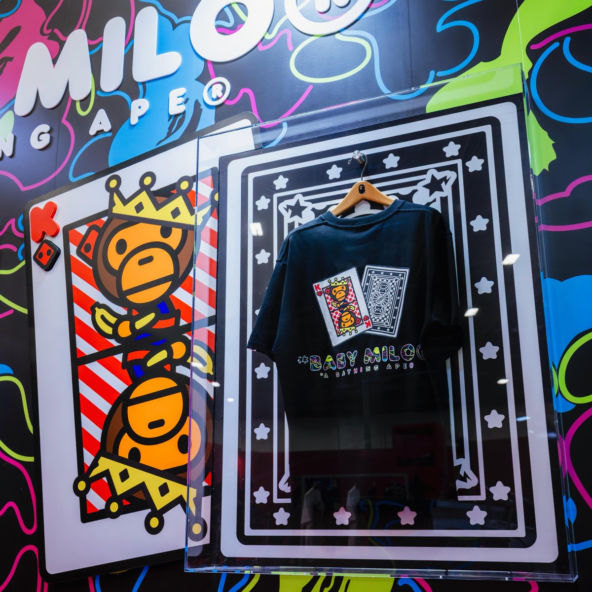 BAPEOFFICIAL's tweet image. BAPE®️ Joining Las Vegas ComplexCon 2025. 
  
Exclusive items in BAPE STORE®️ LAS VEGAS CAMO and BABY MILO®️ designs available at booth. 
  
📍Meet us at BOOTH F7 
  
@complexcon 

#BAPE #COMPLEXCON