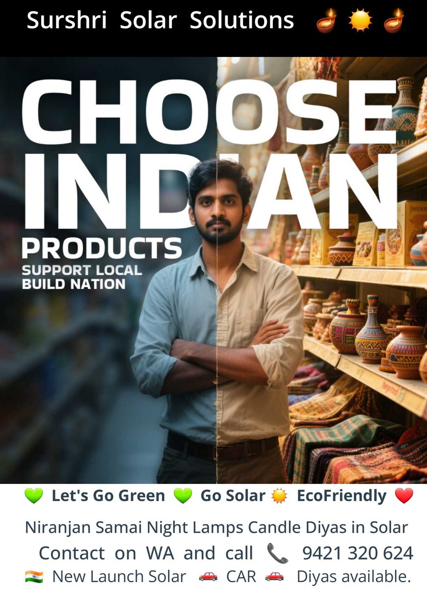 surshrisolar's tweet image. We at #SurshriSolarSolutions are committed towards harnessing free &amp;amp; abundant renewable energy available to us : #SUN 🌞

Ours is an #GreenTech organization with sole aim of marketing these products &amp;amp; in creating awareness for use of these products.

#InfantryDay #IndianArmy 🇮🇳