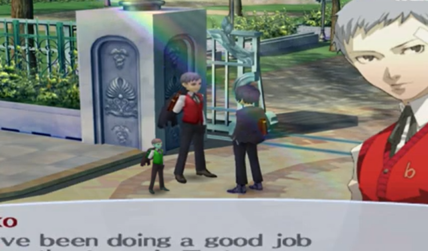 MaskedMann_M3's tweet image. Persona 3 is a pretty cool game but genuinely why the fuck did Akihiko have a tiny green side kick named "Akihiriko" ???

nobody even talks about him