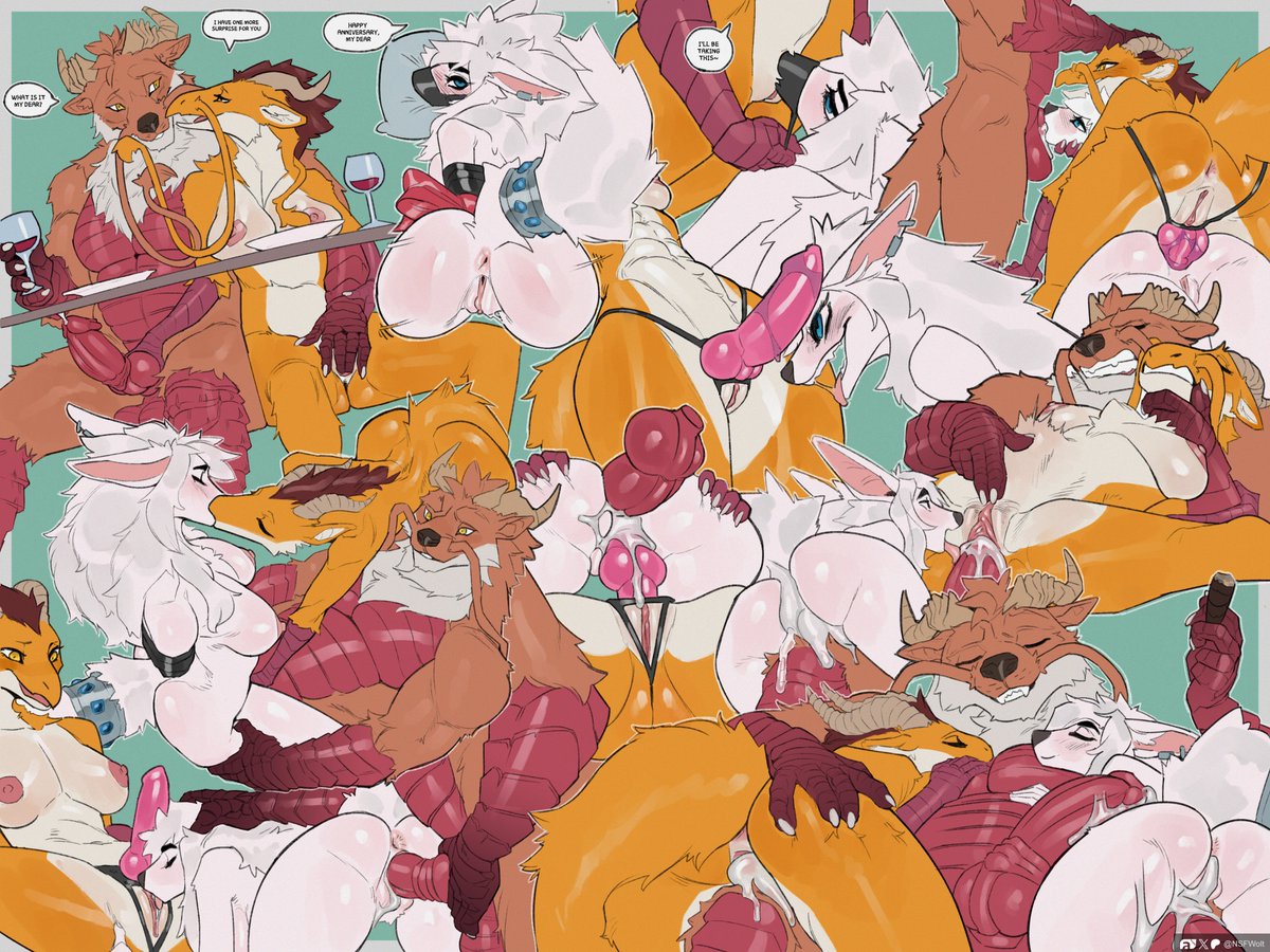 An Anniversary present

Thank you <a href="/ScaledFox/">🔞Tyr Draixen🔞</a> and <a href="/Demolexical/">Lexi Joyhart</a> !!