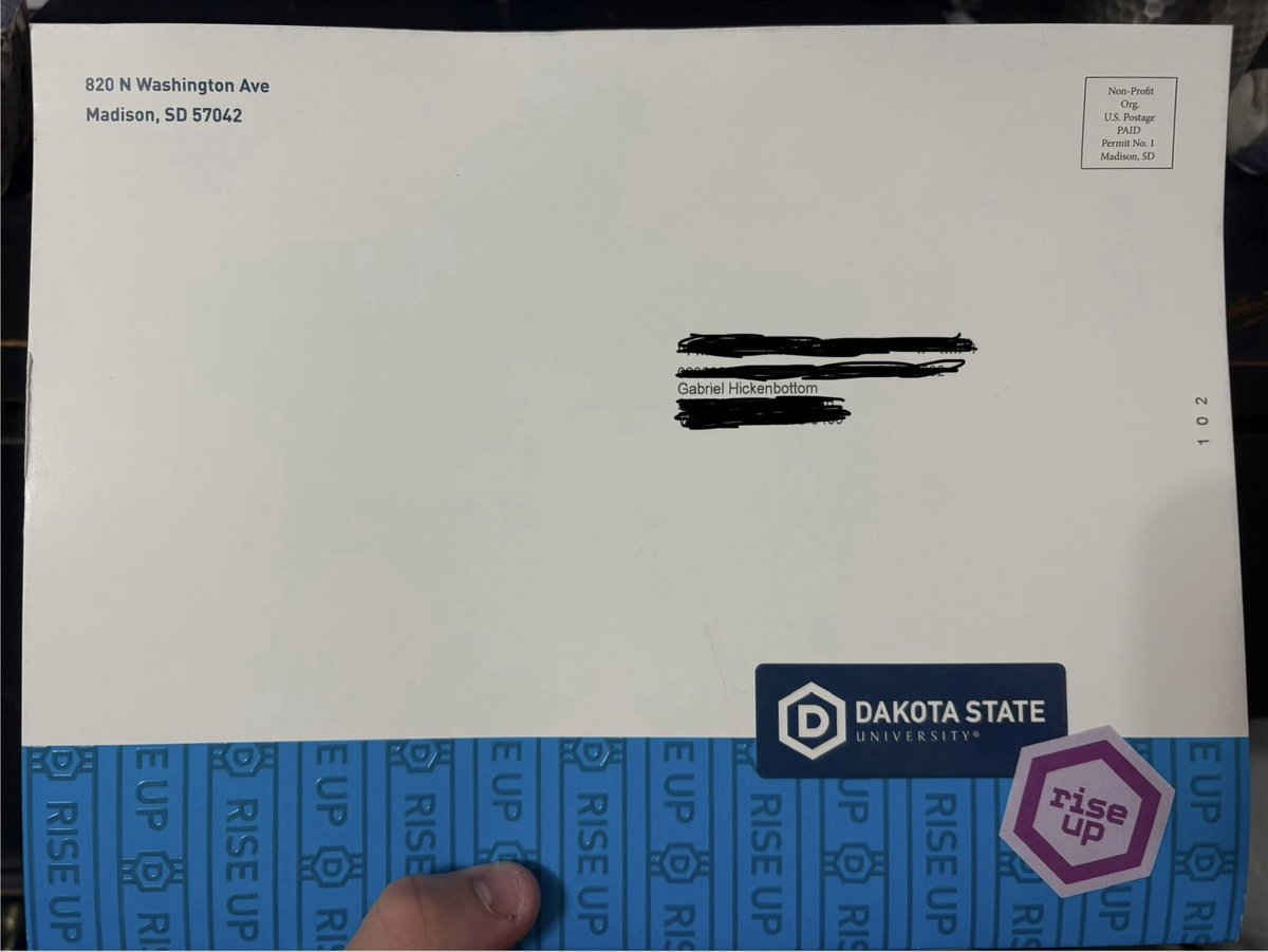 Thank you for the mail Dakota state!!🫶 <a href="/DakSt8Football/">Josh Anderson 🇺🇸</a> <a href="/DakotaState/">Dakota State University</a> <a href="/CartwrightDSU/">Coach Cartwright</a> <a href="/ByRobHowe/">Rob Howe</a> <a href="/ApexAir7on7/">ApexAir 7-on-7</a> <a href="/D1Apex/">D1 Football Apex Academy</a>