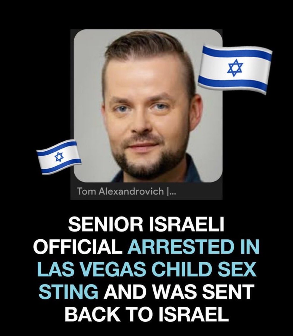 Israelis keep raping American children and getting away with it. 

Rabbis, Prime Ministers, government officials, Ehud Barak, Epstein. They rape American children and get away with it. 

If it were Muslims, politicians would be out for blood. 

But these scum own the politicians.