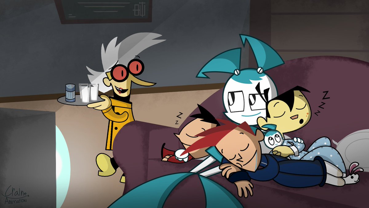 Sleepovers Just Never Get Old! 
Especially With Friends!
#mylifeasateenagerobot #mlaatr #XJ9 #art