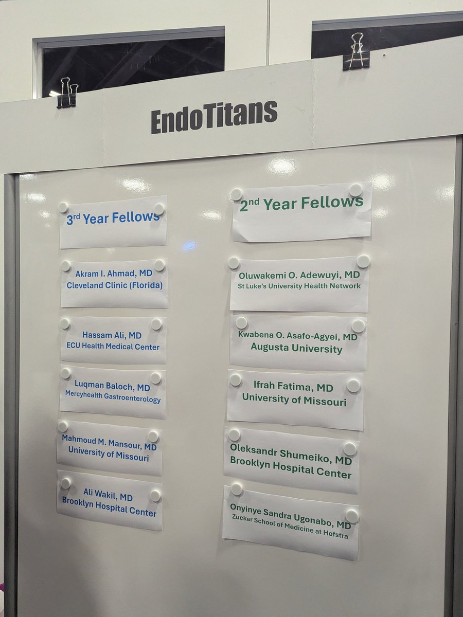 EndoTitans is kicking off! Come see which 2nd- and 3rd-year fellows come out on top in the Hands-On Endoscopy Workshop. #ACG2025 #GIfellows