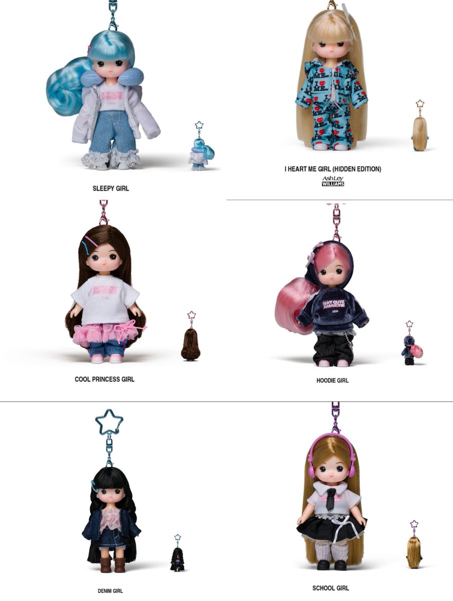 ILLIT 1st Single Album “NOT CUTE ANYMORE (Little Mimi Ver.)
—SLEEPY GIRL
—COOL PRINCESS GIRL
—DENIM GIRL
—HOODIE GIRL
—SCHOOL GIRL
—I HEART ME GIRL (HIDDEN VERSION)