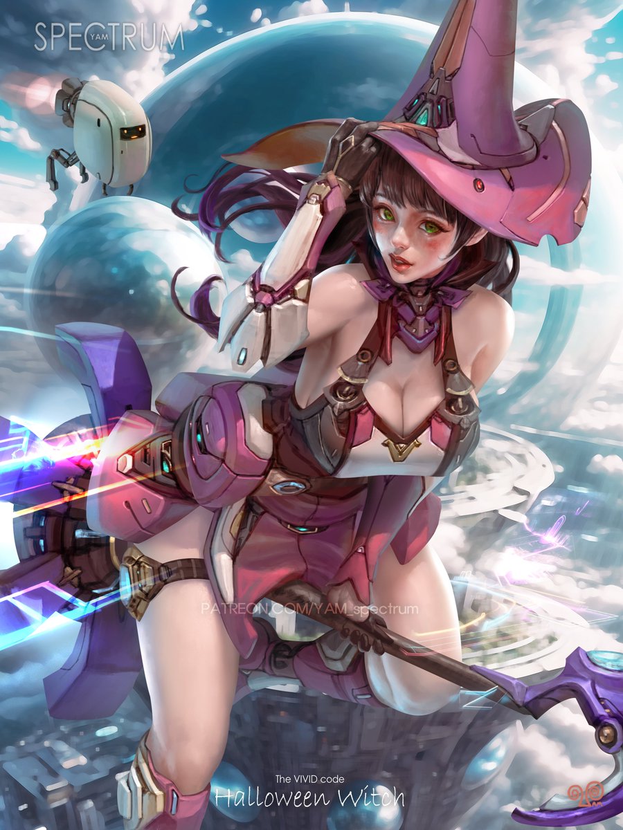 Halloween sf Witch

pateron: patreon.com/YAM_spectrum

#Halloween