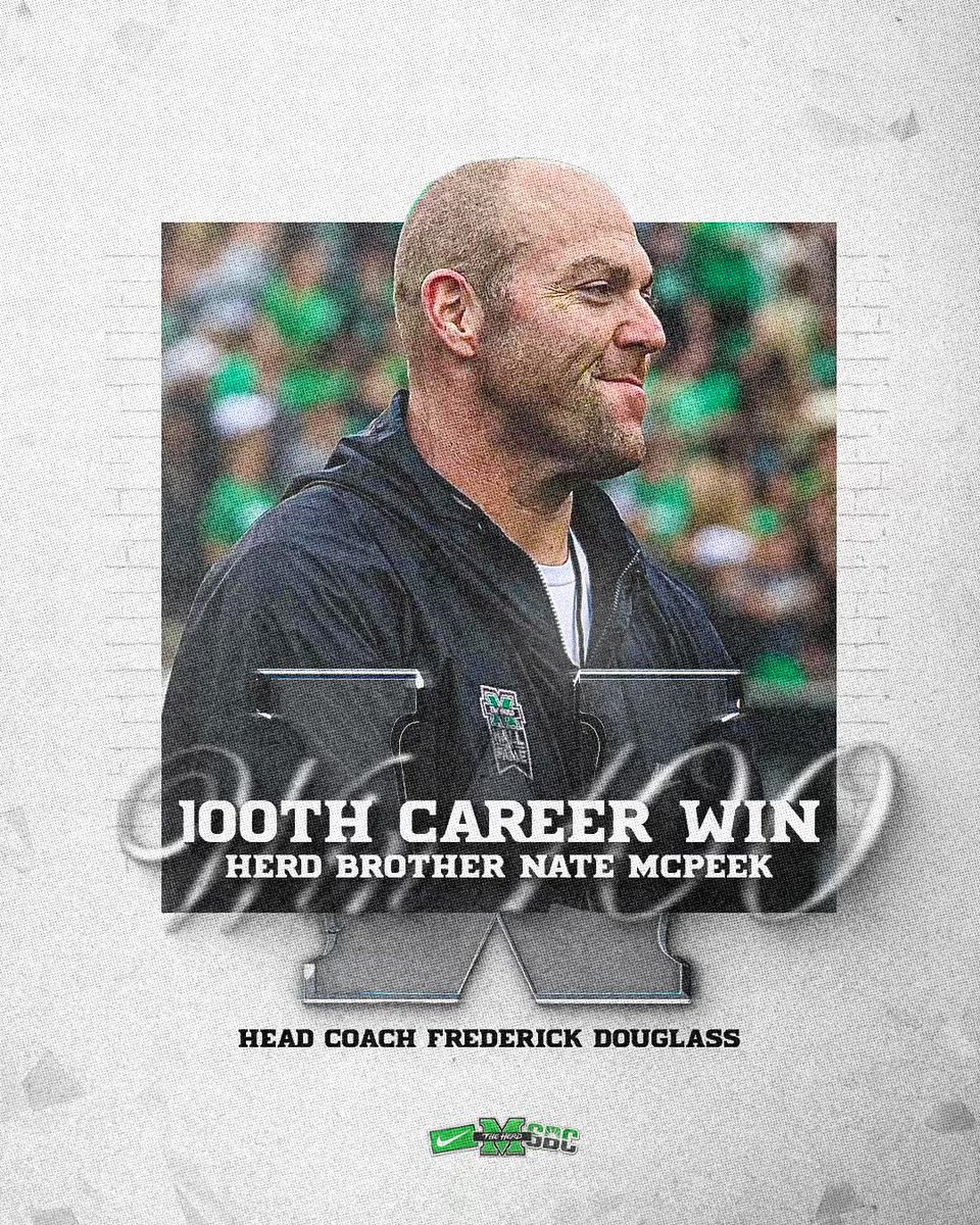 Very kind and thoughtful for Marshall Athletics/Football to create this. I appreciate Head Coach Tony Gipson reaching out as well. <a href="/FDouglassFB/">Douglass Football</a> <a href="/HerdFB/">Marshall Football</a> <a href="/HerdZone/">Marshall Athletics</a> <a href="/CoachTonyGibson/">Tony Gibson</a>