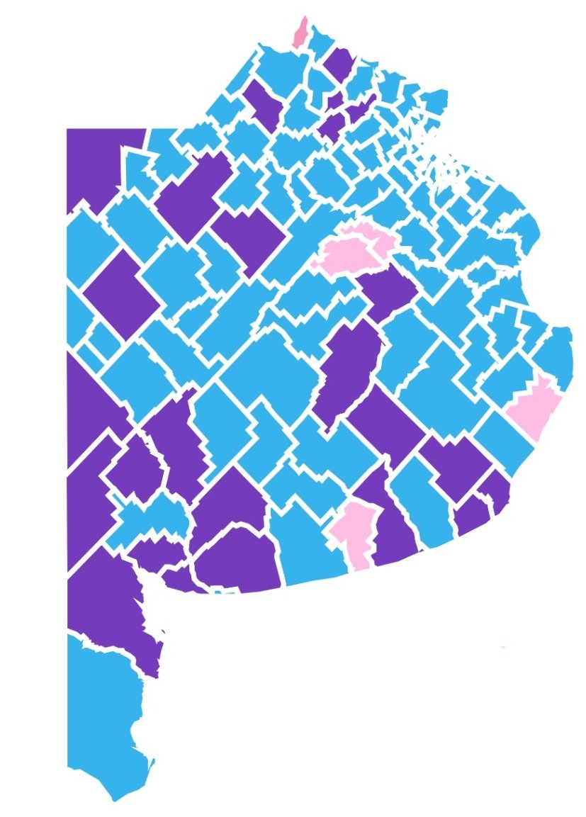 GabrielCastroOK's tweet image. Entre un mapa y otro hubo 50 días de diferencia.