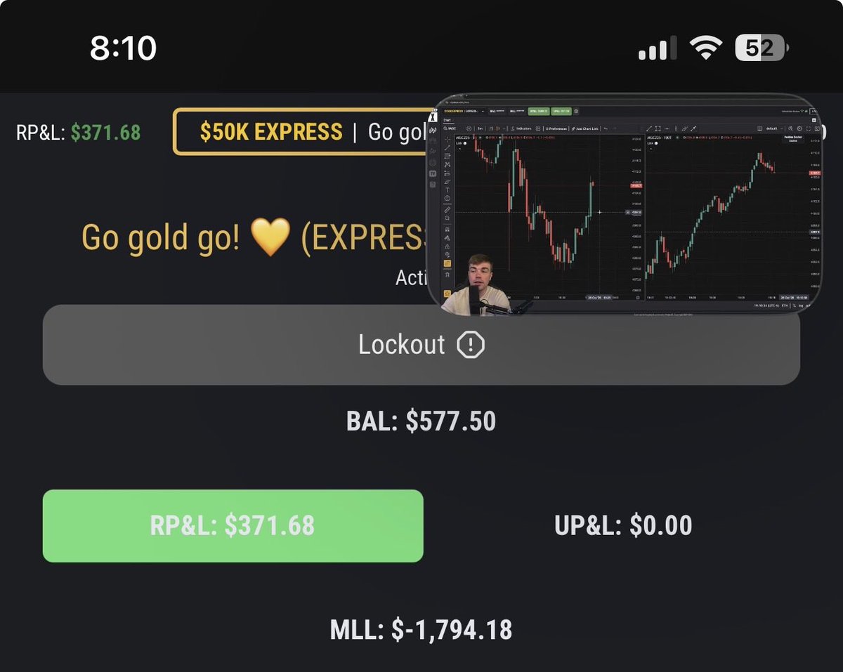 Khwanchii_'s tweet photo. Gold 💛💰One and done. @CoachDBA #slowmarkets https://t.co/zxtKTYaNGh