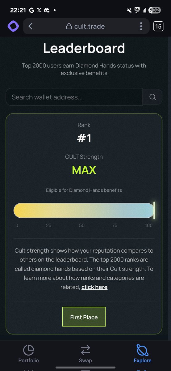 Am I optimistic about <a href="/cultdottrade/">CULT</a>?
Yes, very much so! They are going to change the game, so keep an eye out for the latest news!