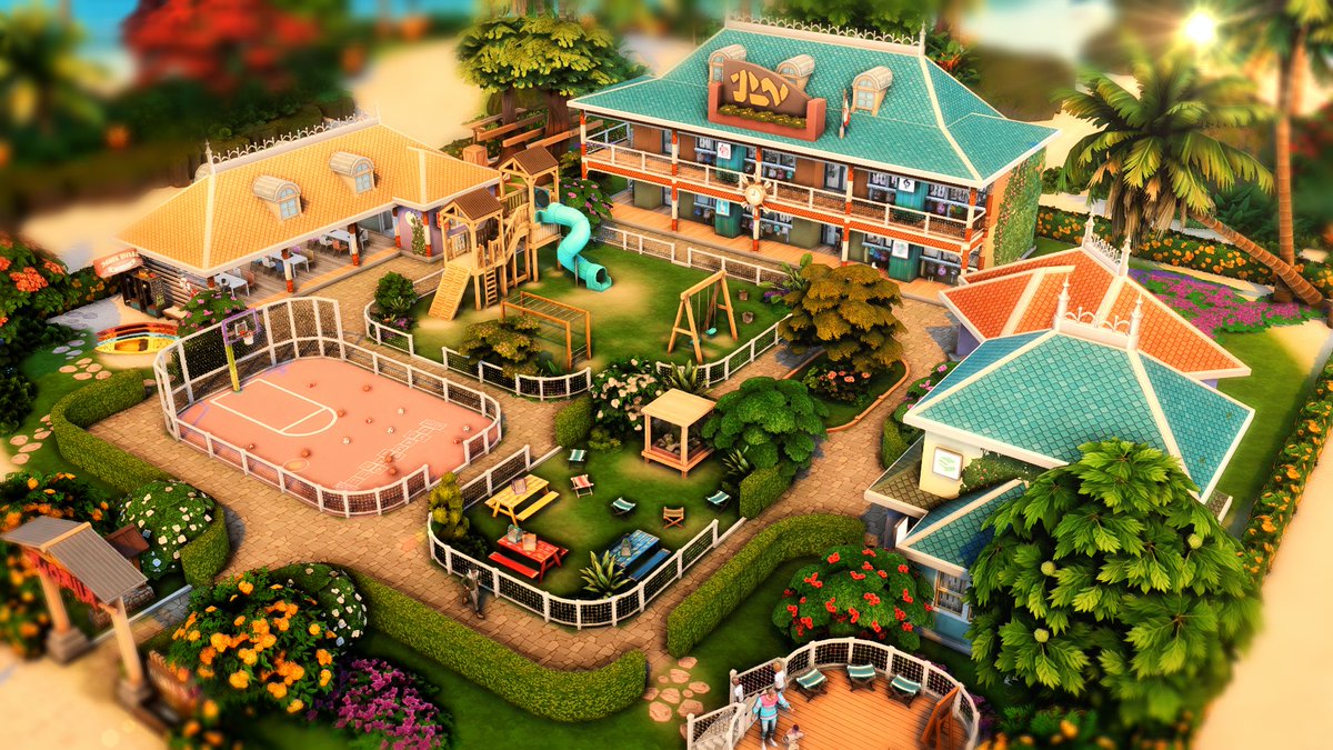 Welcome to the Sulani Elementary School 🥰functional with #adventureawaits

🌴gallery ID: Kikoi_builds
🌴Speed Build here : youtu.be/X7DuA5k3jqg

#EAPartner #ShowUsYourBuilds