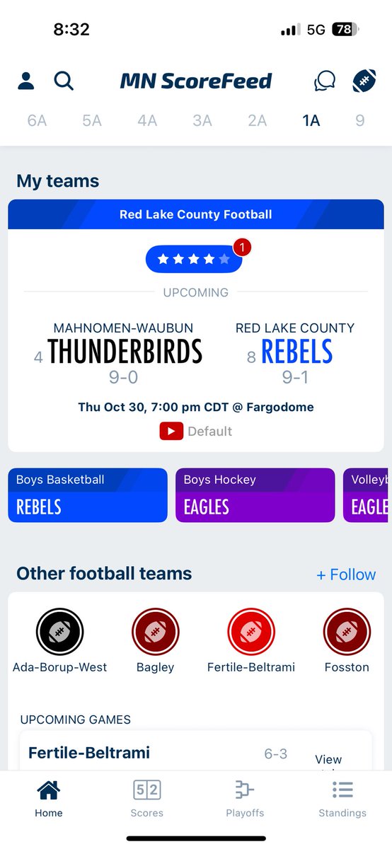 bremick10's tweet photo. RLC vs MW on Thursday for the Section Championship 🏈 https://t.co/Gu86xsu61C