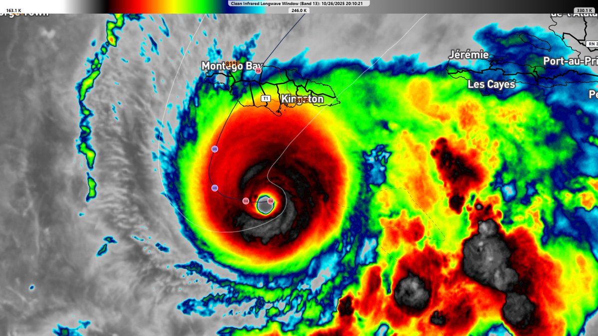 I know it isn't our area, but Hurricane Melissa is a beast. Predicted to become a Cat 5 before slamming into Jamaica. Prayers and thoughts for those down there!