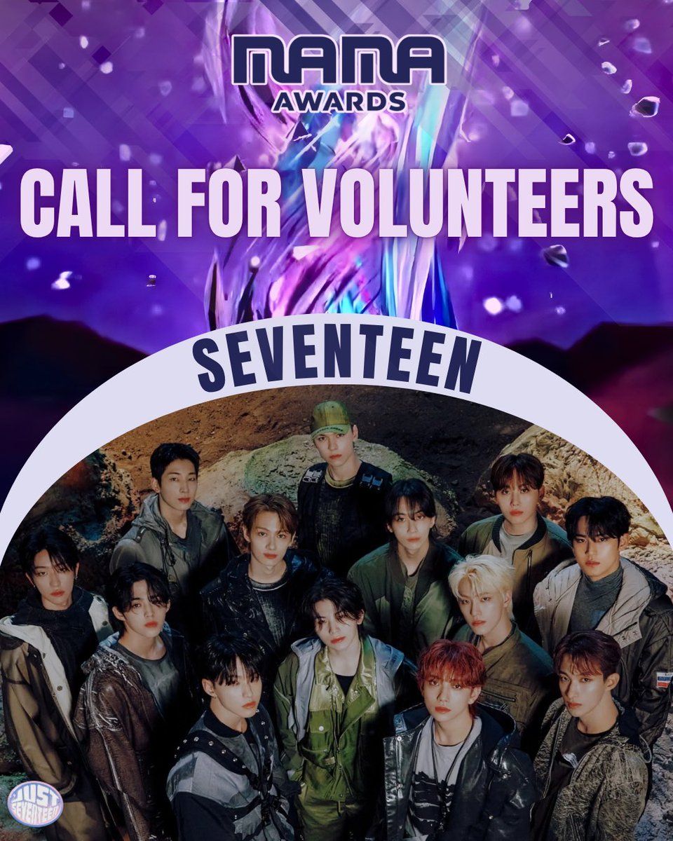 [HELP RT🙏🏻] We're looking for more ACTIVE VOTING VOLUNTEERS for Round 2 and Daesang! 

If you're interested, please send us a DM or reply below: 
🔸 Account must be public
🔸 Voting accounts will be provided
🔸Once passed, you'll be added to a GDM. 

#2025MAMAVOTE #SEVENTEEN