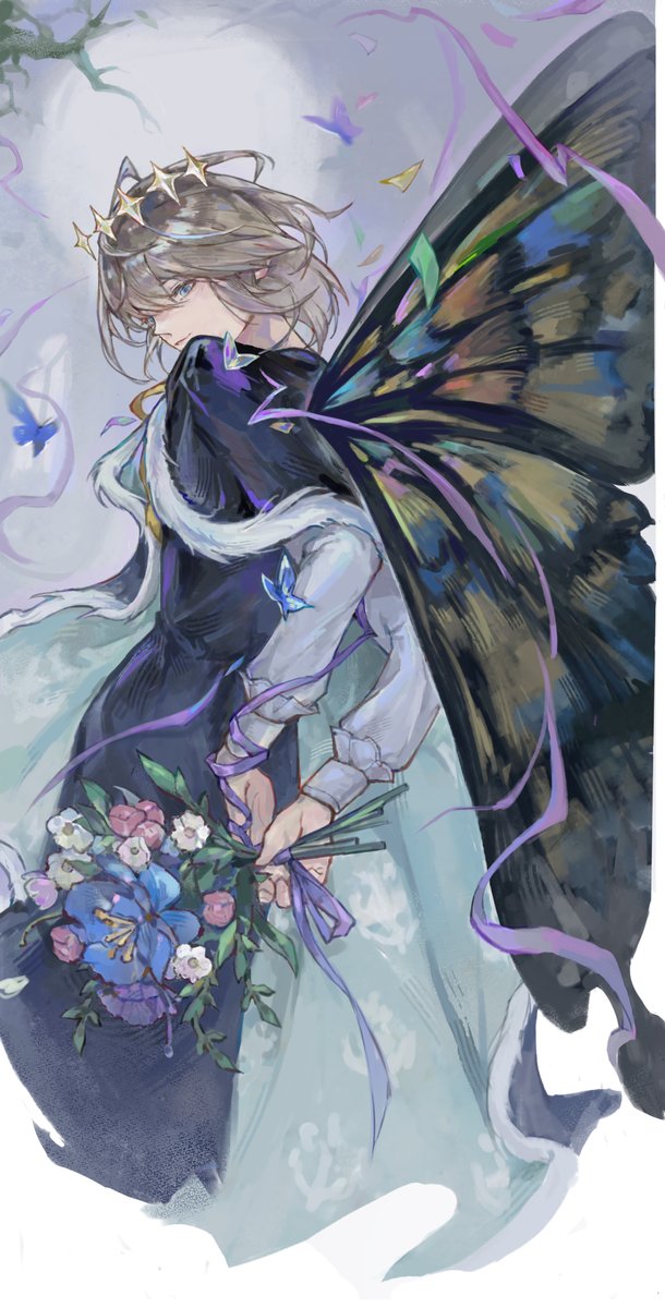 #オベロン #FGO #奥伯龙 #digitalpainting 💐💐