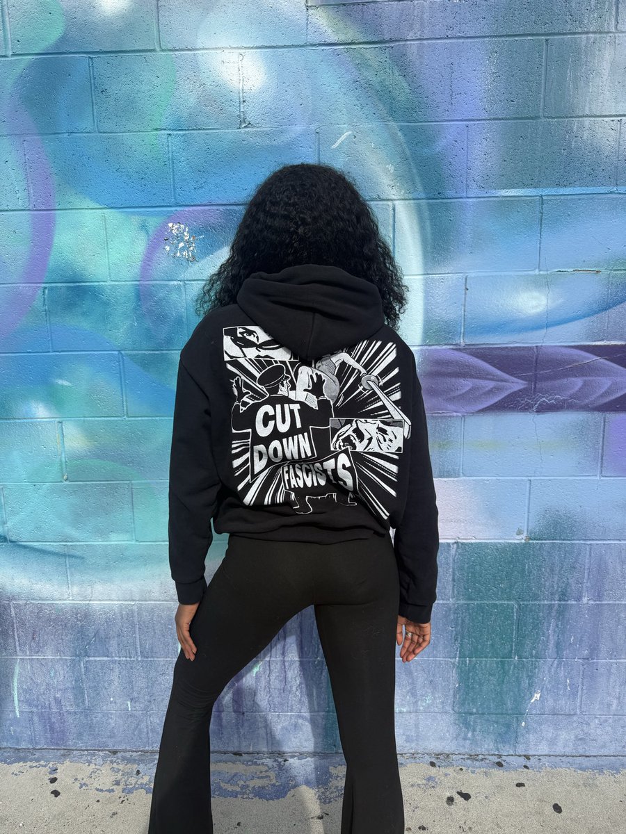 this hoodie is live 🔥 HGHF x <a href="/bomblefts/">lefts</a> new drop is here! 

hotgirlshatefascism.com