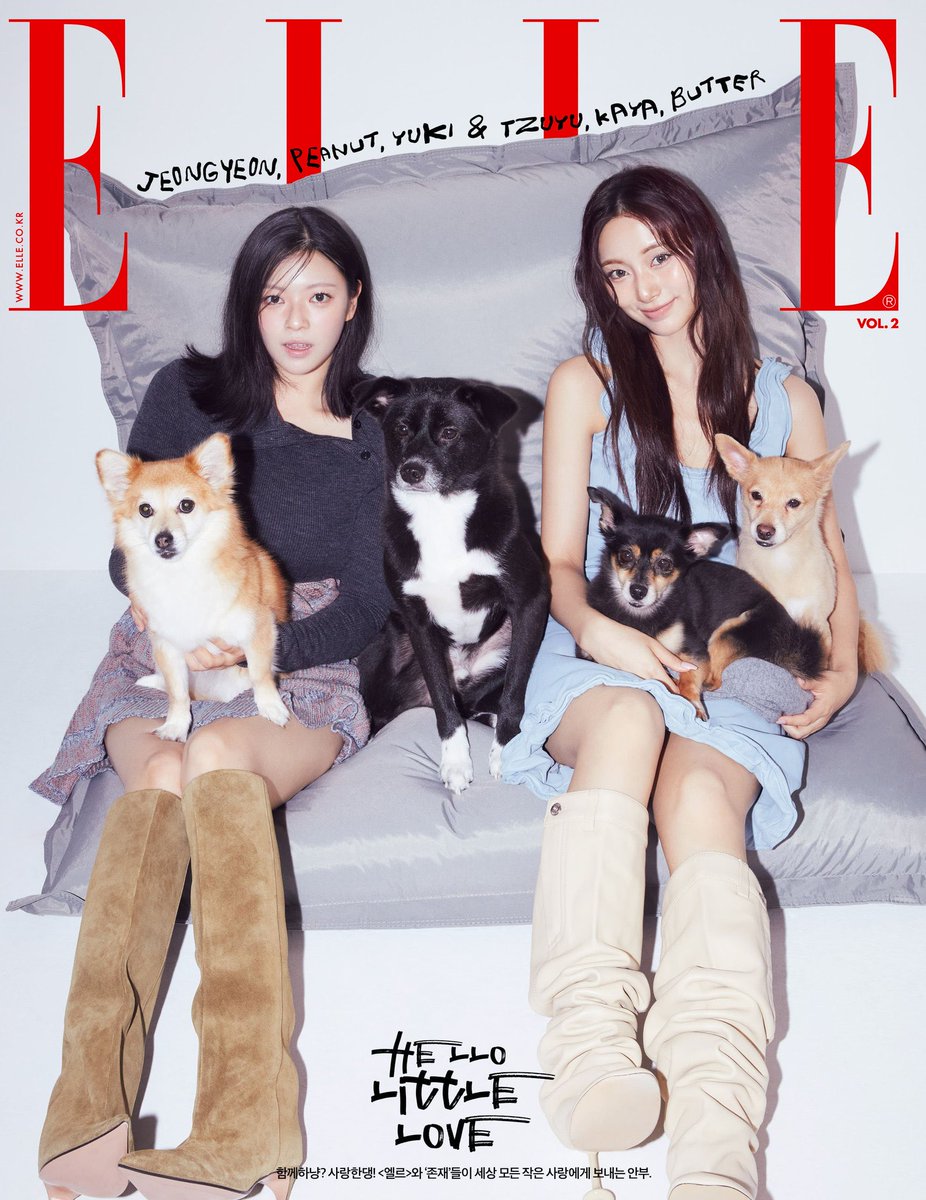 zyocoups's tweet image. TWICETEEN N DOGGOS FOR ELLE KOREA 🫶🏼