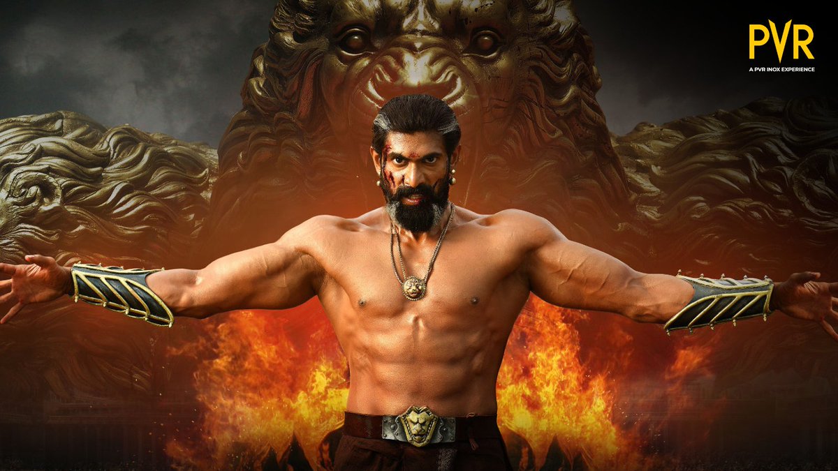 _PVRCinemas's tweet image. Name one #RanaDaggubatti movie you don&apos;t get tired of rewatching.

We&apos;ll go first: #BaahubaliTheConclusion