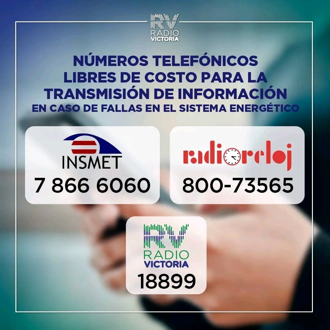 ReynaG40646's tweet image. 🇨🇺🌵🇨🇺#PoderPopular 
Ante la amenaza que representa el Huracán Melissa es importante mantenerse informado #LasTunas #PreparadosYAlertas #Cuba