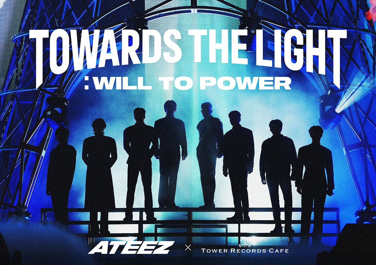 ATEEZ × TOWER RECORDS CAFE】 『2024 ATEEZ WORLD TOUR [TOWARDS THE