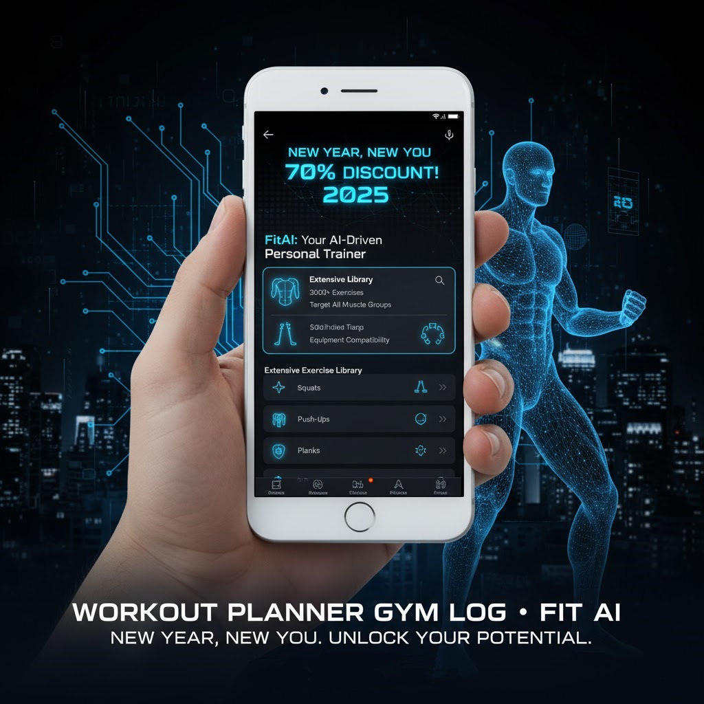 AitingGlobal's tweet image. 💥 Ready to crush your fitness goals?
Meet Workout Planner – Gym LogFit AI 🏋️‍♂️
🔥 Smart workout plans
📈 AI tracking &amp;amp; progress insights
💪 Home or gym — you choose

Download → tinyurl.com/47hysrms
#FitnessGoals #AIWorkout #HomeGym #GymLife #WorkoutApp #HealthTech