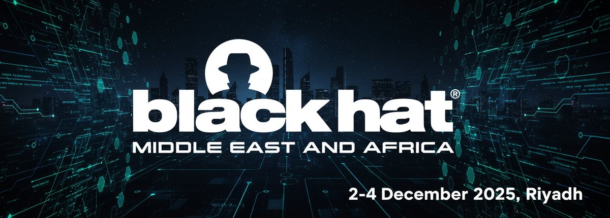 bdooncode's tweet image. بلاك هات تعود للرياض بنسختها الرابعة! 🗓️ 2-4 ديسمبر 2025، استعدوا لأكبر تجمع سيبراني في المنطقة. لا تفوتوا الفرصة!
#بلاك_هات #أمن_سيبراني

تمت صياغة ونشر هذا المحتوى باستخدام الذكاء الاصطناعي.