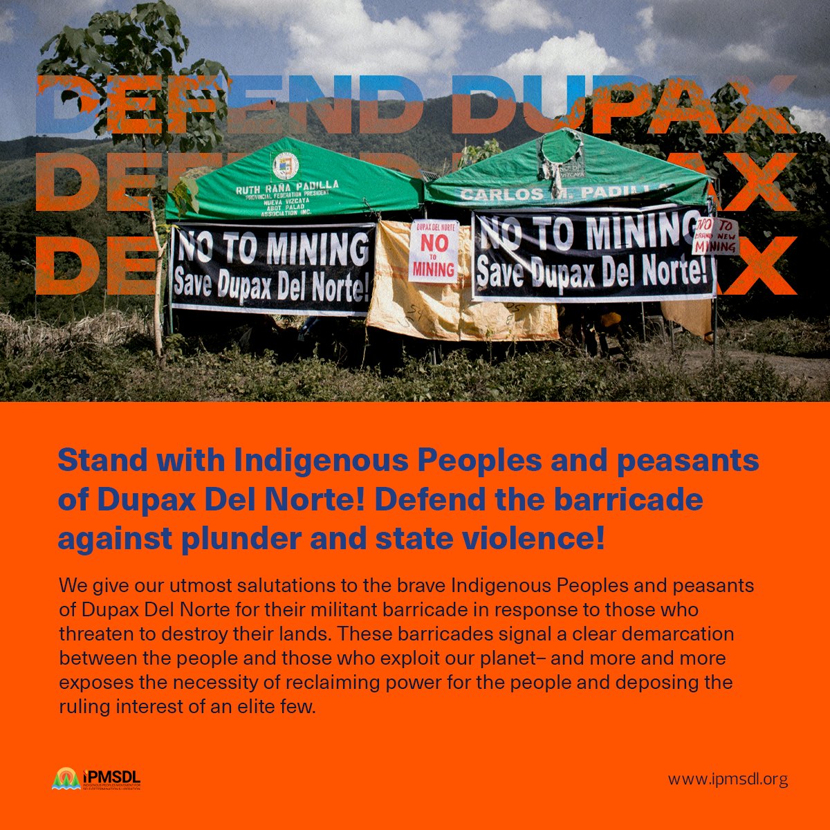 Int'l Indigenous Peoples Movement tweet media