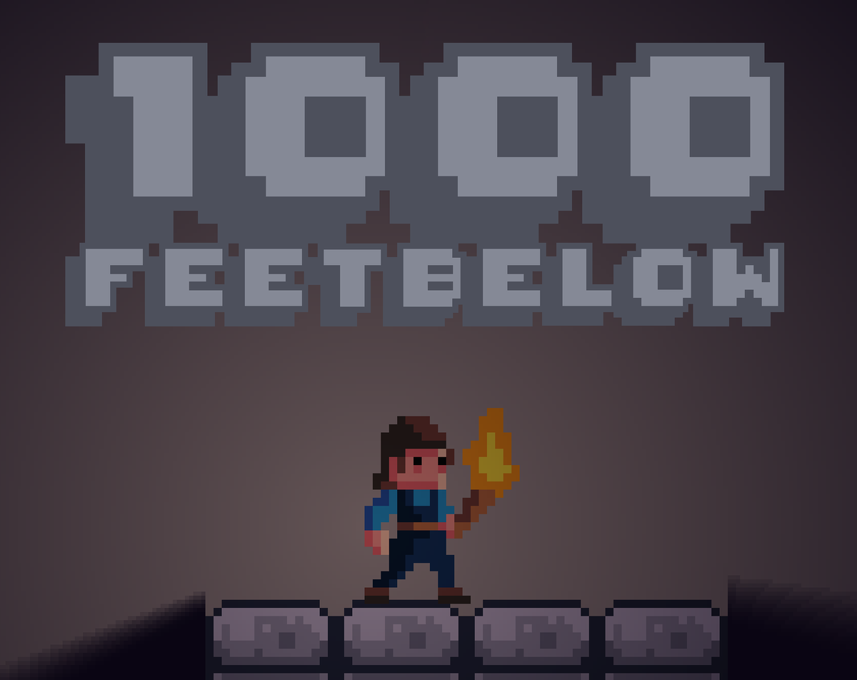 ThatGameDev_Guy's tweet image. Day 10 Update**

I have a working demo up on itch:

2 different attachable light sources.
Refueling of light sources.
A persistent death counter.
1 Enemy Type 
My own sprites and animations.

Would love to hear your thoughts.

imfamouskong.itch.io/1000feetbelow

#godot #GodotEngine