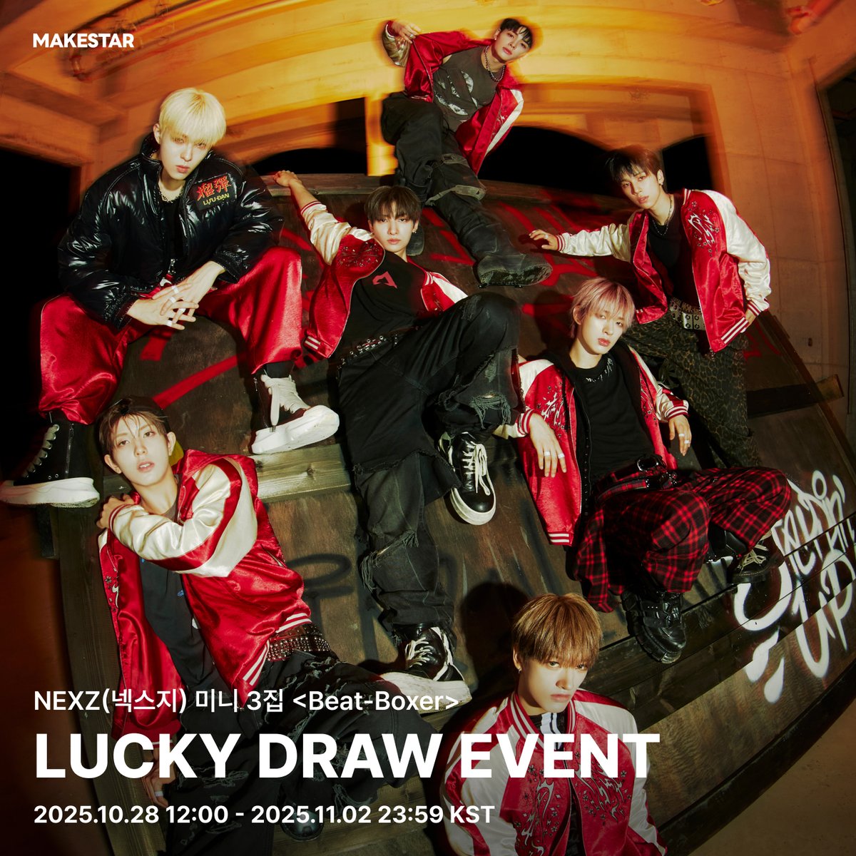 MAKESTAR ラキドロ メッセージカード NouerA ビンファン MAKESTAR ラキドロ メッセージカード NouerA ビンファン