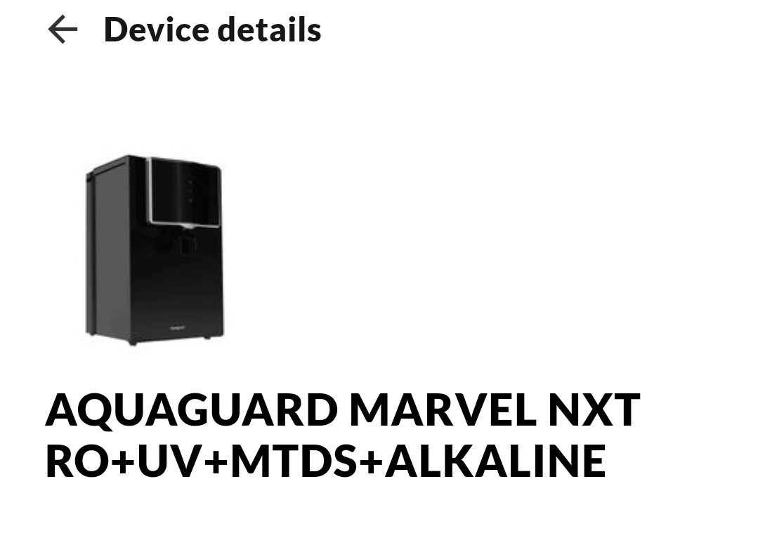 priteshlakhani's tweet photo. Lesson learned: Don’t buy Aquaguard.

Bought one in March, broke 4 times in 7 months.
App won’t let me raise more complaints, service guy says pay ₹2500 for a new filter.
Warranty doesn’t cover it. AMC costs ₹10K.
Feels like I bought a subscription, not an RO. https://t.co/xg9a8hBw1y