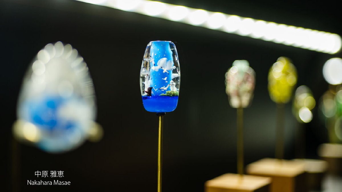 中空とんぼ玉 作家 妙子 中空とんぼ玉 作家 妙子