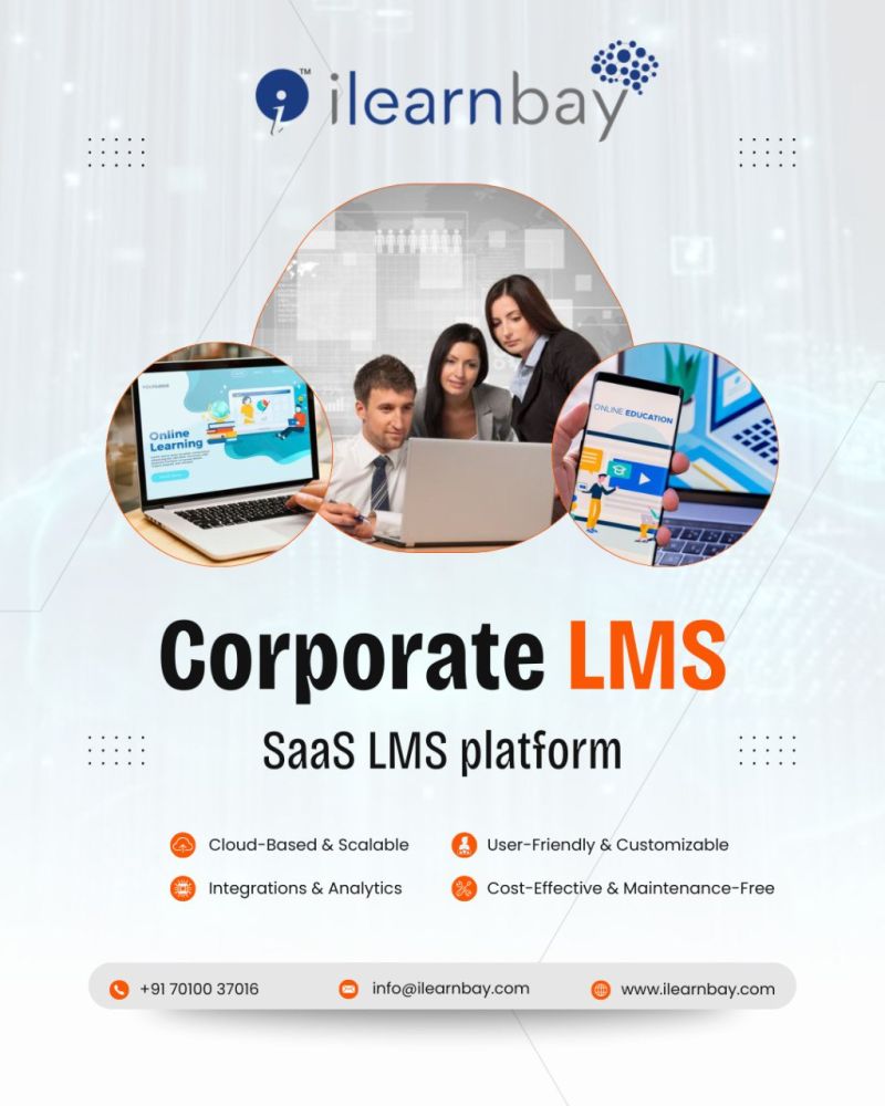 whbslearning's tweet image. Elevate Your Corporate Training with iLearnBay LMS! ilearnbay.com #CorporateLMS #SaaSLMS #OnlineLearning #TrainingSolutions #EdTech #LMSPlatform #CorporateTraining #LearningManagementSystem #eLearning #DigitalTransformation #HRTech #BusinessGrowth