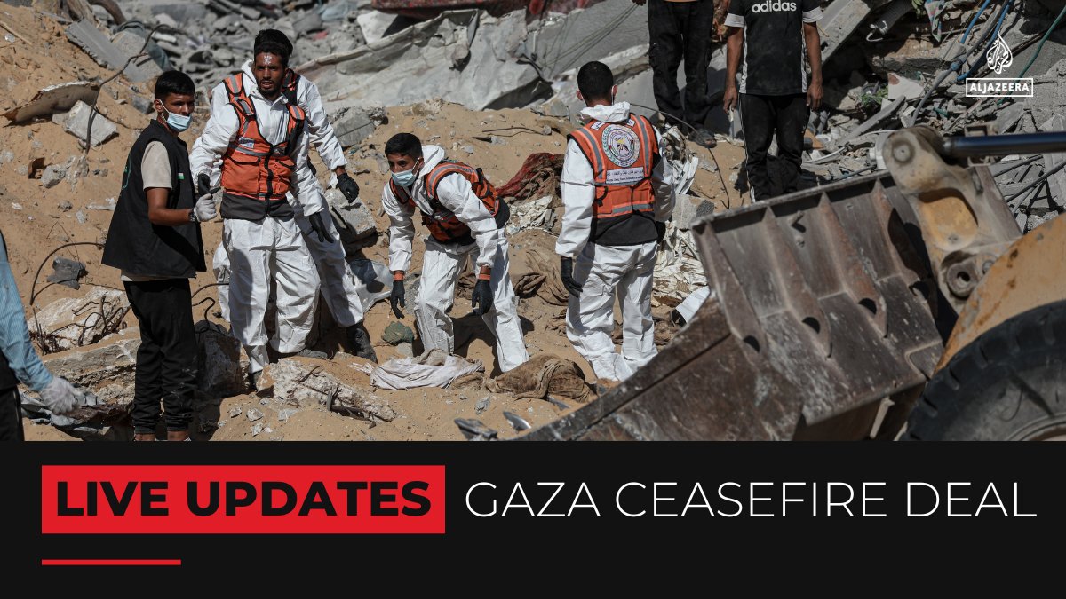 Palestinians returning to their homes in Gaza are facing danger from unexploded ordnance amid the ongoing ceasefire process. 

🔴 Follow our LIVE coverage: aje.io/w11xkm
