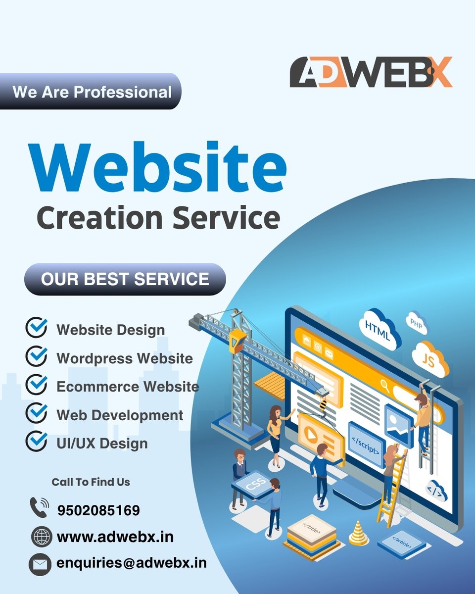 AdWebxX's tweet image. Expert Web Design Solutions That Drive Business Growth Call Now - 9502085169
Unlock your digital potential! We design and develop high-performing, user-centric websites that drive growth and captivate your audience across all devices. 
#webdesign #webdevelopment #ad #adwex