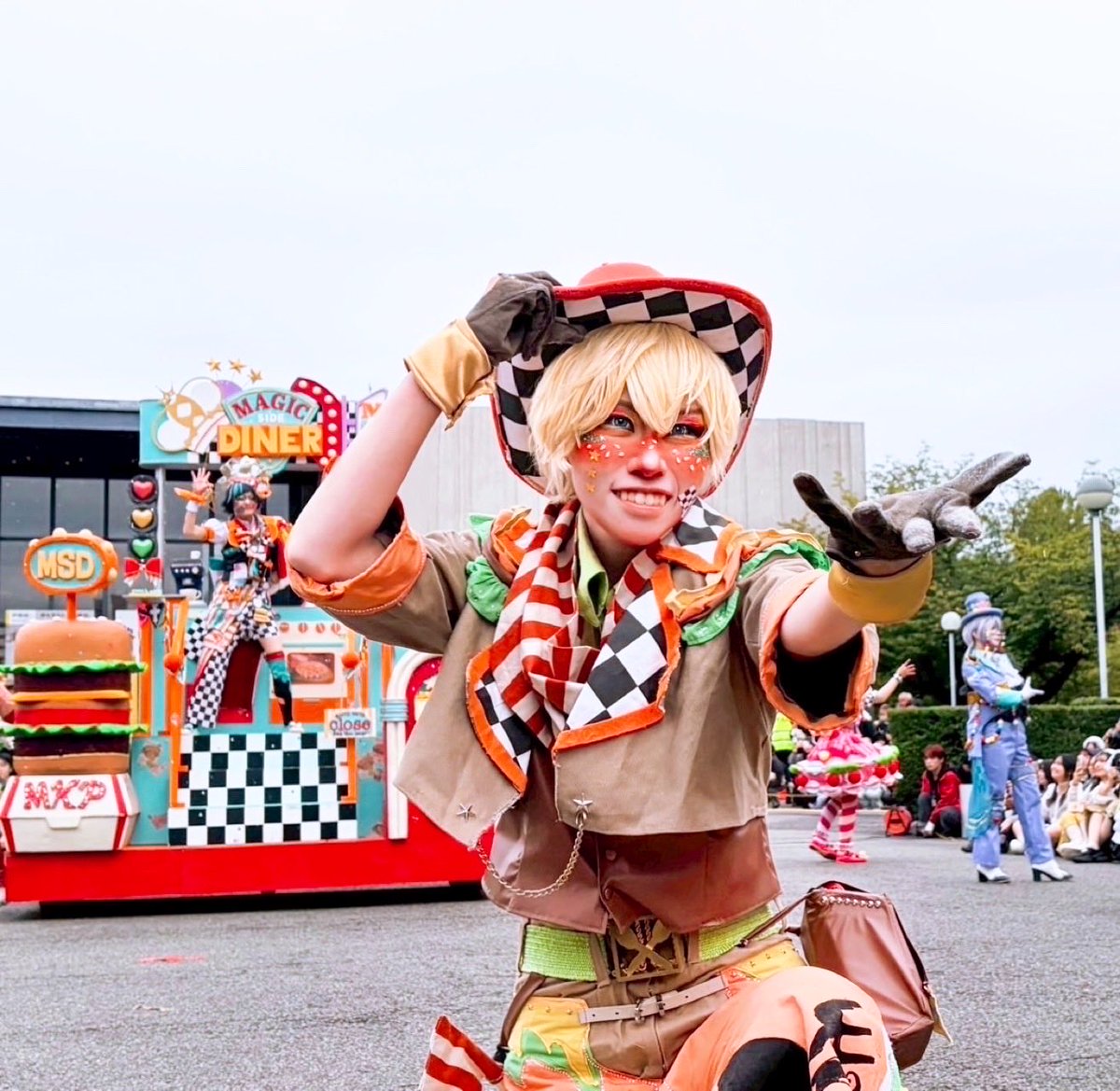 MKP2025年公演『TASTY VIVID TUNE！』にてハンバーガーのハンス役で出演させていただきました🍔

オープン記念パーティーを皆さんに楽しんでいただけたのならそれが一番の幸せです

とても楽しい3日間をありがとうございました⭐️
公演に関わってくださった全ての方に、とびっきりの感謝を‼️

#mkp_2025