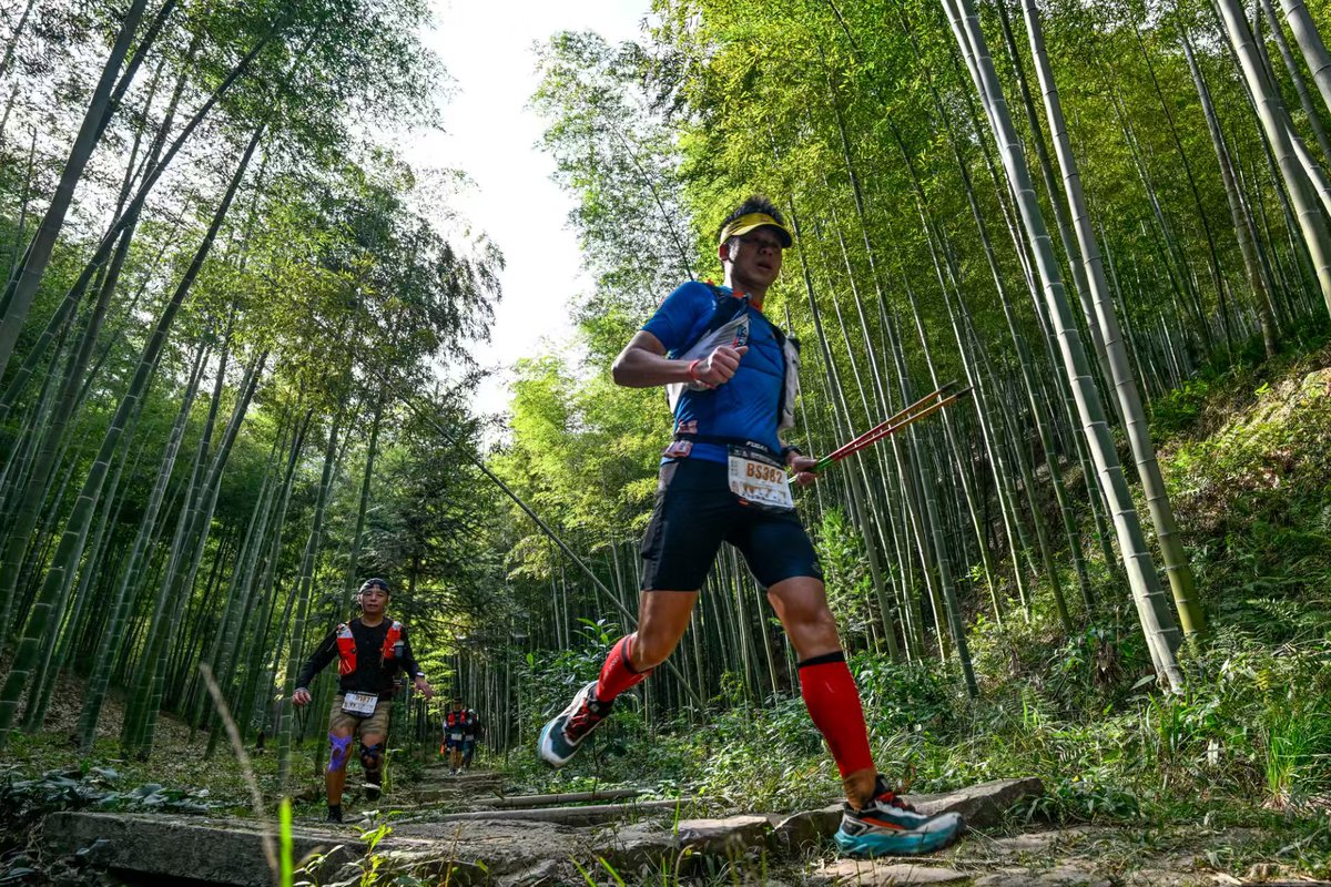 Hi_Deqing's tweet image. On Oct 26, the 2025 #Kailas Mogan Mountain Running Race in #Deqing, Zhejiang, closed with an Asian record "10k runners." Amidst a carnival, night market, and concerts, Mogan Mountain strides towards a year-round outdoor sports hub. #RunningRace #Moganshan