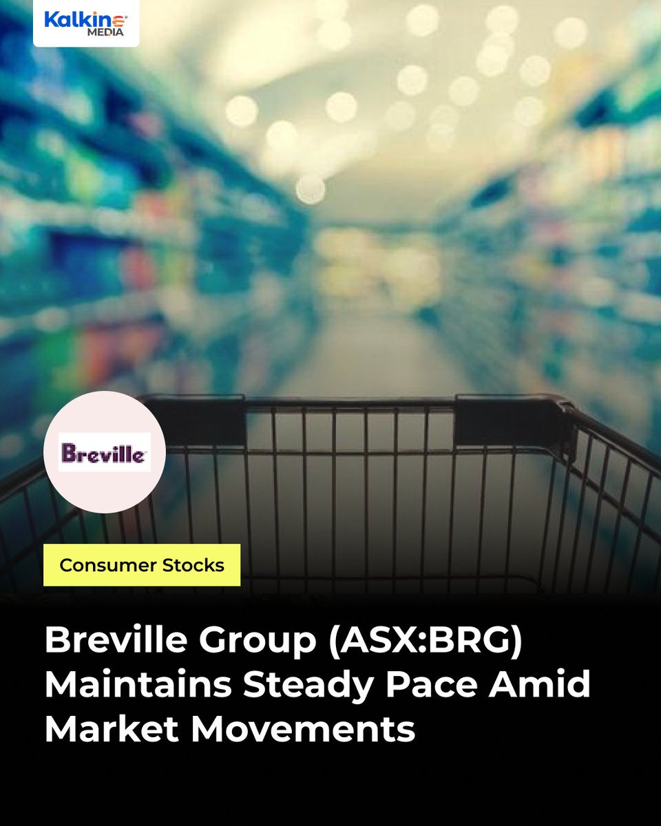 kalkineau's tweet image. Breville Group (ASX:BRG) remains a steady performer amidst shifting market dynamics, underpinned by its strong global brand and innovation focus.
zurl.co/vS7M6

#ASX #BRG #ConsumerStocks #MarketResilience #StockMarketNews