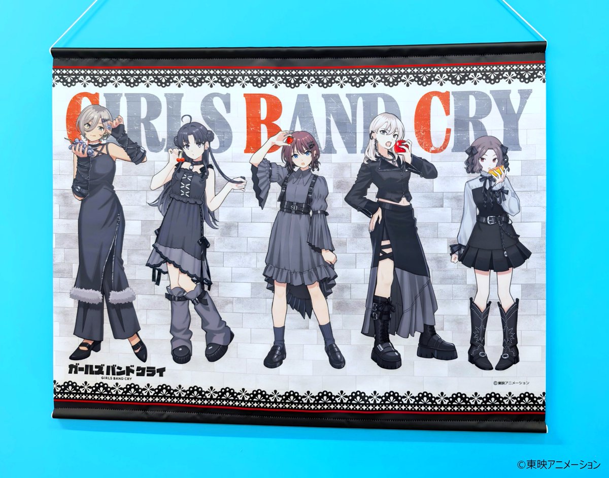 🎤事後通販受付中🎸 アニメ「ガールズバンドクライ」×HMV POP UP SHOP