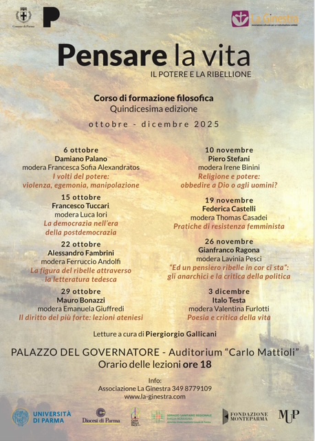 mercoledì, a Parma, h. 18.00