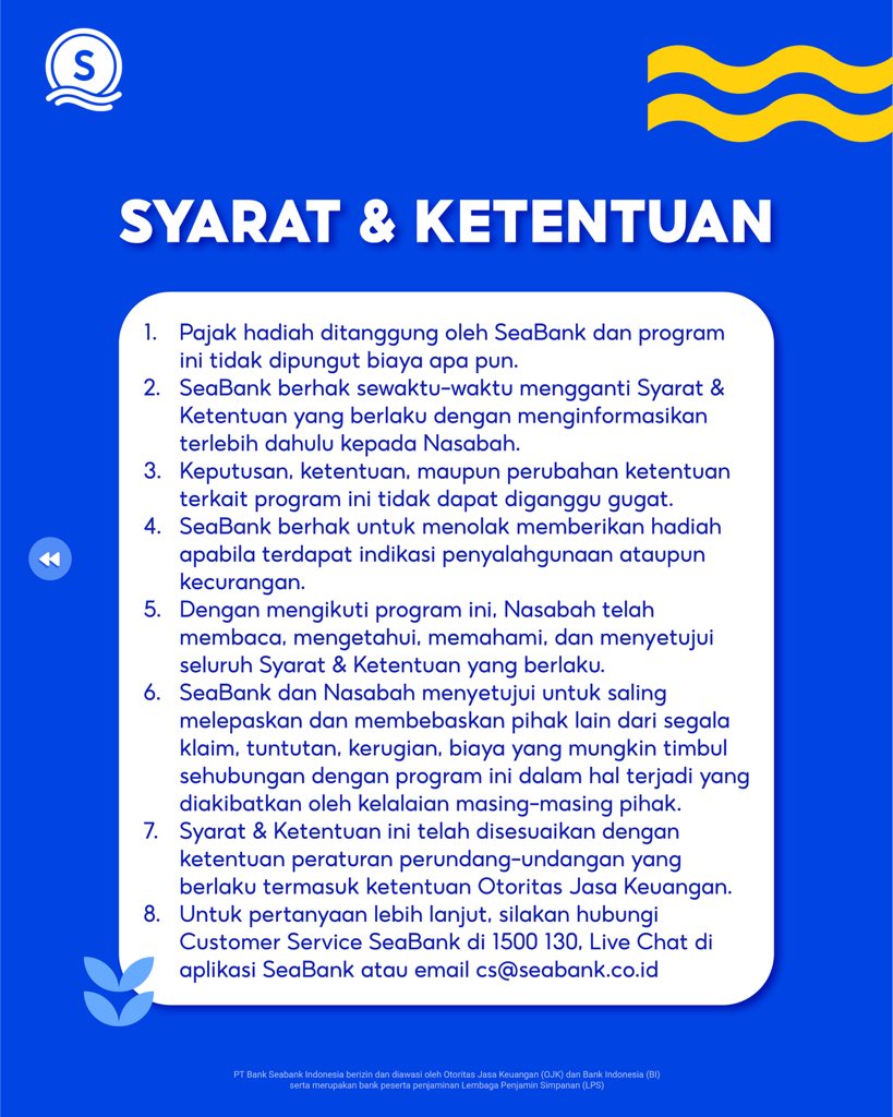 SeaBank Indonesia tweet media